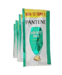 Dầu Gội Pantene suôn mượt óng ả dây 12 gói