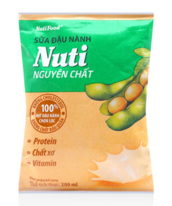 10 bịch Nuti sữa đậu nành 200ml