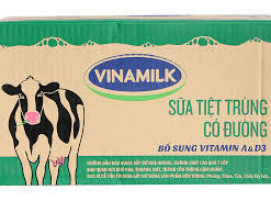 Thùng Vinamilk sữa bịch trắng 220ml