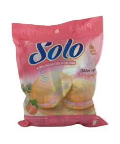 Bánh Solo kem dâu Phạm Nguyên 168g (12 cái x 14g)