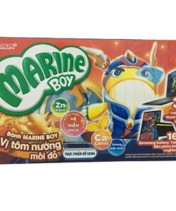 Bánh cá Marine boy vị tôm nướng môi đỏ 35g