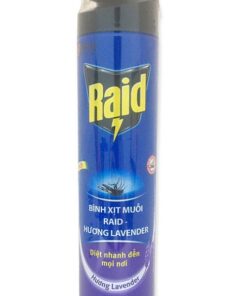 Bình xịt côn trùng Raid 600ml hương lavender