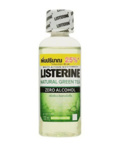 Chai Listerine zero trà xanh 100ml