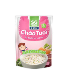 Cháo tươi SG food bò đậu cà rốt 240g