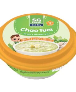 Cháo tươi SG food sò điệp rau (chén 240g)
