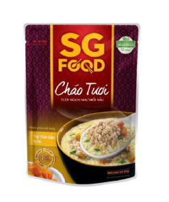 Cháo tươi SG food thịt thăn bí đỏ 270g