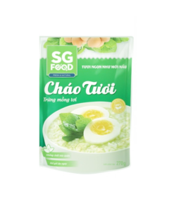 Cháo tươi SG food trứng mồng tơi 270g deli