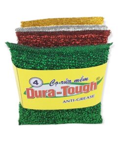 Cọ rửa mềm Dura-Tough 4 miếng kim tuyến