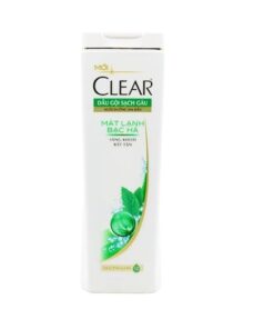 Dầu gội CLEAR bạc hà 180g