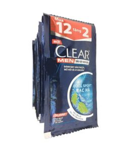Dầu gội Clear men dây 12 gói x 5g