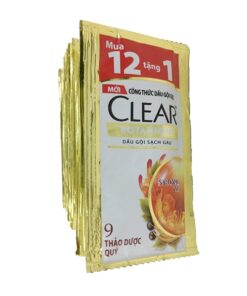 Dầu gội Clear thảo dược dây 12 gói x 6g