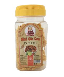 Khô gà cay lá chanh TIKI food 125g