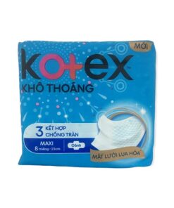 Kotex khô thoáng MAXI có cánh 8 miếng