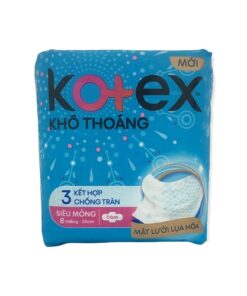 Kotex khô thoáng siêu mỏng cánh 8 miếng