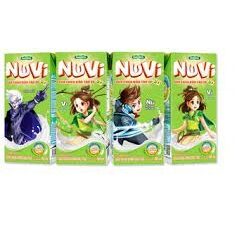 Lốc sữa chua uống NUVI đào táo (4 hộp x180ml)