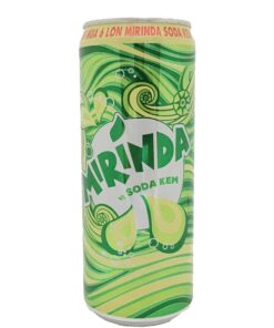Lon mirinda vị soda kem 330ml
