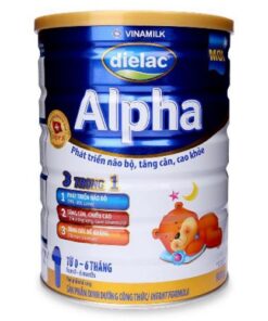 Sữa bột dielac Alpha step 1 lon 400g