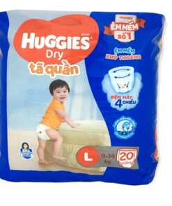 Tã quần HUGGIES size L 20 miếng