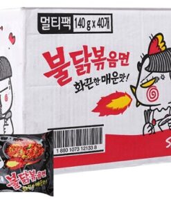 Thùng mì khô gà cay Hàn Quốc (40 gói x 140g) -CT 4.1