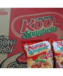 Thùng mì trộn Cung Đình Kool Spaghetti 105g x12 tô