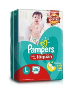 Tã quần Pampers L36