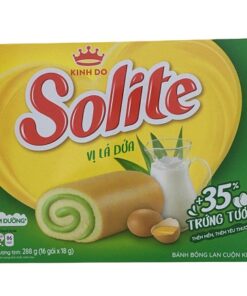 Bánh SOLITE vị lá dứa 288g (16 x18g)