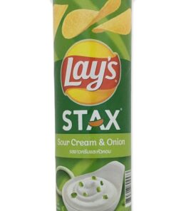 Bánh Snack Lay's Stax POCA vị kem chua và hành tây 110g