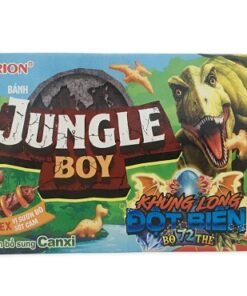 Bánh cá jungle boy vị sườn bò sốt cam 35g
