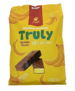 Bánh mềm phủ socola Truly vị chuối 400g (16 cái x25g)