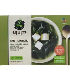 Canh rong biển đậu hủ bibigo 40g (10 gói x 4g)